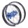 KTM Radsatz Offroad SX 50 65 80 85 Platinum 12*1,60, 10*1,60-Blau-Schwarz Glanz-Nickle Plated Steel-Edelstahl