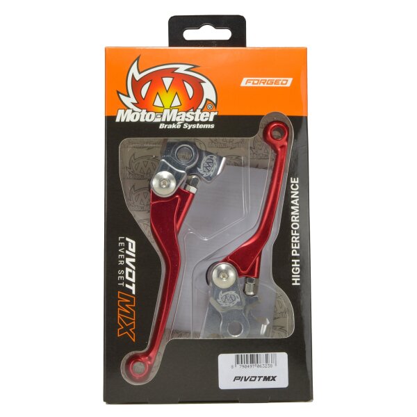 Moto-Master MX Pivot Hebel set | Red | Honda: CRF450R 2021->