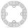Moto-Master Halo ATV Bremsscheibe | fest | hinten | Honda: XR 250-400-600-650L für HONDA, KAWASAKI XR, KFX