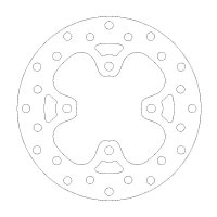 Moto-Master Halo ATV Bremsscheibe | fest | vorne | KTM:...
