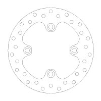 Moto-Master Halo ATV Bremsscheibe | fest | hinten |...