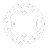 Moto-Master Halo ATV Bremsscheibe | fest | hinten |...