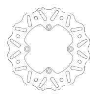 Moto-Master Nitro MX Bremsscheibe | fest | hinten |...