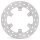 Moto-Master Halo Road Bremsscheibe | fest | hinten | Yamaha: TDM850, XJ600, XT660, R1 für YAMAHA FZR, SRX, TDM, TRX…