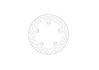 Moto-Master Halo Road Bremsscheibe | fest | hinten |...