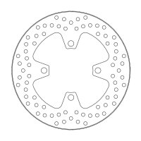 Moto-Master Halo Road Bremsscheibe | fest | hinten |...