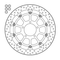 Moto-Master Racing Halo Road Bremsscheibe | schwimmend |...