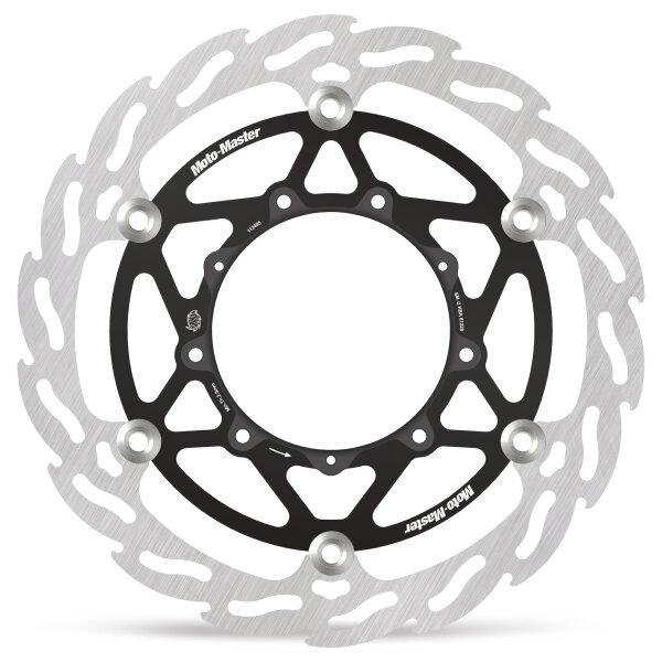 Moto-Master Flame MX Bremsscheibe | schwimmend | vorne | Ø270mm | Black | Kove: MX