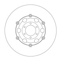 Moto-Master Halo Road Bremsscheibe | schwimmend | vorne |...