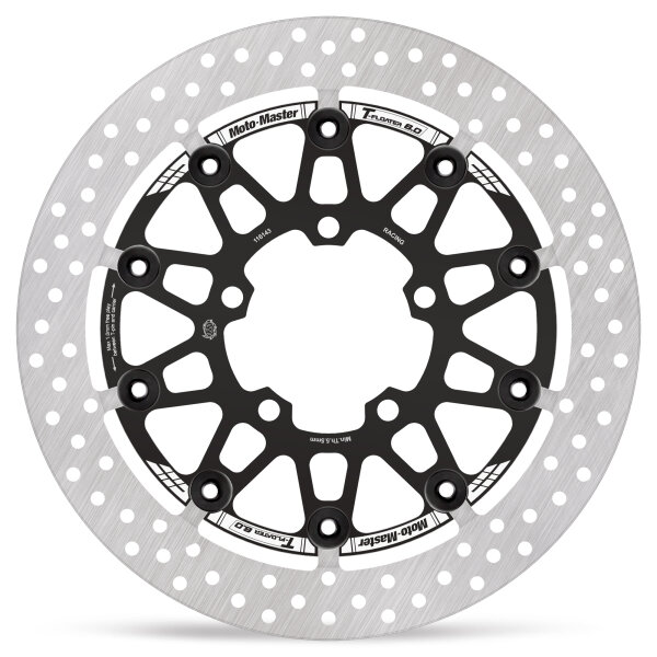 Moto-Master Halo T-floater Bremsscheibe | schwimmend | vorne | Ø310x6.0x34.0mm | Triumph: Daytona 660 2024-2025…