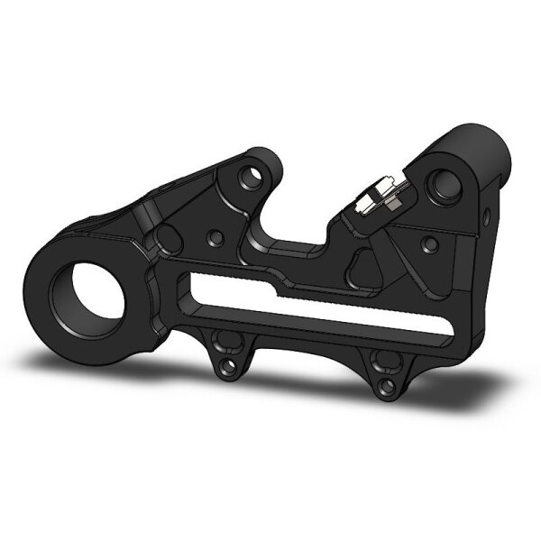 Moto-Master Adapter | hinten | For Ø220mm | Black | Husqvarna Factory (Magura caliper) (incl. clip)