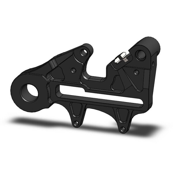 Moto-Master Adapter | hinten | For Ø240mm | Black | GasGas, KTM, Husqvarna (incl. clip)