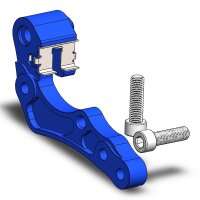 Moto-Master Adapter | vorne | For Ø260mm | Blue |...