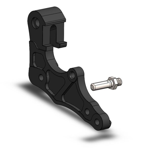 Moto-Master Adapter | vorne | For Ø320mm | Black | KTM: 690, Husqvarna: 701 für GASGAS ES