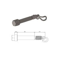 Moto-Master Bremsbelag pin für GASGAS, HUSQVARNA,...
