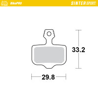 Moto-Master Bremsbelag Bicycle | Sinter Sport | Avid,...