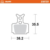 Moto-Master Bremsbelag Bicycle | Sinter | Formula: C1,...