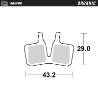 Moto-Master Bremsbelag Bicycle | Organisch | Magura: MT5,...