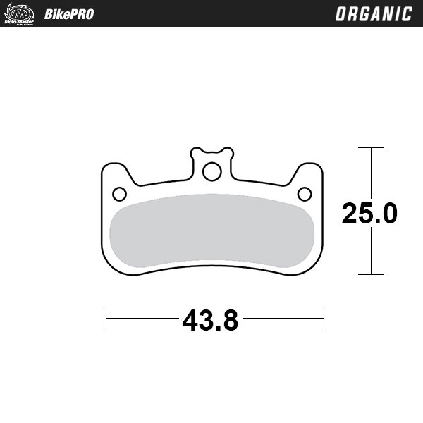 Moto-Master Bremsbelag Bicycle | Organisch | Formula: Cura 4 für FORMULA CURA 4