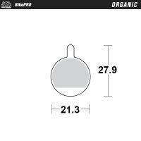 Moto-Master Bremsbelag Bicycle | Organisch | Clark:...
