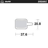 Moto-Master Bremsbelag Bicycle | Organisch | Assess...