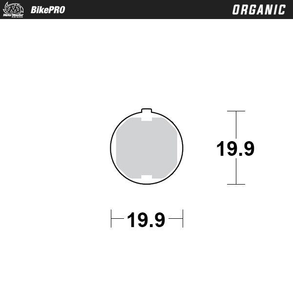 Moto-Master Bremsbelag Bicycle | Organisch | Formula: Activa, MD1 für FORMULA Activa, MD1