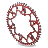 Moto-Master 7075 Alu sprocket | Red | 520-45T | Ducati