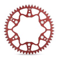Moto-Master 7075 Alu sprocket | Red | 520-54T | Ducati