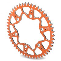 Moto-Master 7075 Alu sprocket | Orange | 520-43T | Ducati